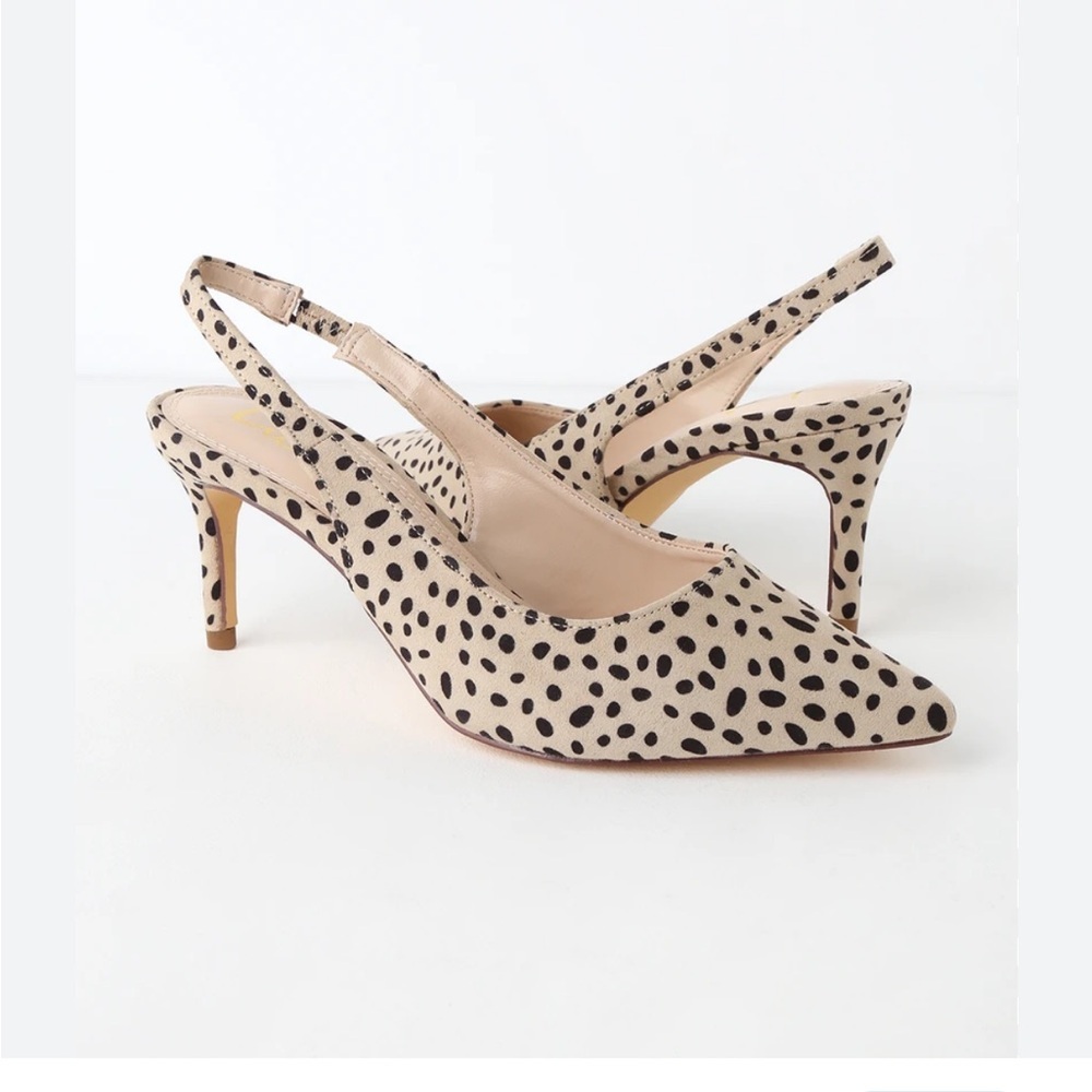Lulu's  Cheetah Print Slingback Heels | Lulu's Slingback Heels | Cheetah Print